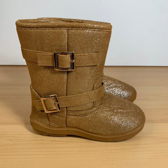 Shoe Box Trading | Camel Double-Buckle Bootie - Girls Size 12 (New in Bag) - Picture 3 of 16